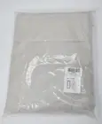 Nicetown Semi Sheer Light Filtering Linen Curtain 2 Piece Set 52" x 95" Natural