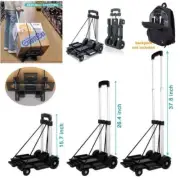 Lightweight Folding 4 WHEELS SHOPPING TRAVEL BOAT FOLDABLE Luggage Hand Trolley