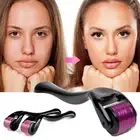 Derma Roller Titanium Micro Needle GrowthHair Beard Regeneration SkinCare Tool▫Ф