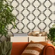 STRUCTURE Geometric Moroccan Pattern Stencil, Home Decorating pattern stencil