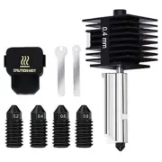/ Hotend Kit Print Extruder 0.4MM Nozzle Hotend Replacement with Extra 06002