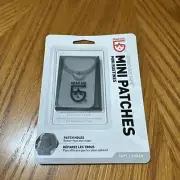 Gear Aid Tenacious Tape Mini Patches Repair Contains 3 black Nylon 3 Clear 10760