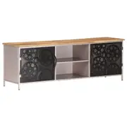 TV Cabinet 120x30x40 cm Rough Mango Wood vidaXL