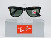 Ray-Ban Original Wayfarer RB2140 50mm Polarized Sunglasses - Havana / Green Lens