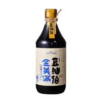 在飛比找i郵購優惠-【豆油伯】金美滿醬油(無添加糖)500ml 美滿500