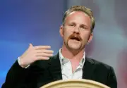 Filmmaker Morgan Spurlock accepts the award for Documentary Title - Old Photo 4