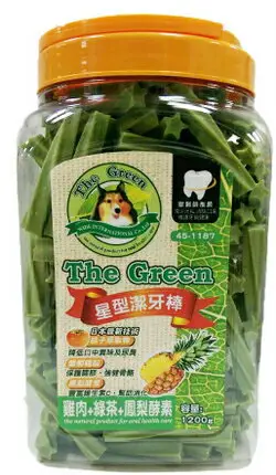 The Green 星型潔牙棒 狗潔牙 潔牙棒 寵物潔牙棒 寵物潔牙 狗潔牙骨 潔牙骨