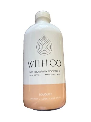 Withco Bouquet Cocktail Mixture Lavender Lemon Lot 2 Agave Margarita 16oz Bottle