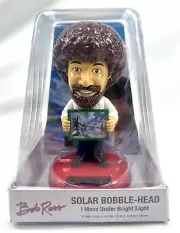 Bob Ross Solar Bobble-Head - I Move Under Bright Light Bobblehead NEW!