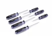 Jumbo Handle Tamperproof Torx Star Screwdriver 7pc: T10/T15/T20/T25/T27/T30/T40