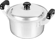 Large Capacity Aluminum Alloy Pot Fast Heating for Rice Noodles Kitchen Cookware