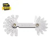 British Whitworth 4G-48G Screw Thread Pitch Gauge Tool Pitch Cutting Gauge Calip