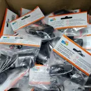 10 packs (40 sleeves) Honey Can Do Shelving Plastic Replacement Sleeves
