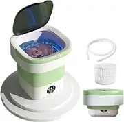 Portable Washing Machine,2L Folding Washing Machine,Mini Washer with 3 Modes Deep Cleaning of Underwear, Baby Clothes and Other Small Clothes Suitable for Apartments,Camping,Travel,RV