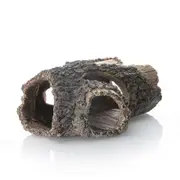 Resin Hollow Tree Trunk Betta Log Aquarium Decorations Ornament Fish House Cave Wood House Decor for Small and Medium Fish Tank