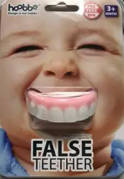 Baby Teething Toy False Teether Babies Novelty Funny Silicone Soother Hoobbe