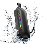 Juice Poolside Speaker, Wireless Speaker with 8 Hours Play Time, Bluetooth Speaker, Waterproof (IPX7) Speaker, Party Lights and TWS Pairing, 16W Output Power