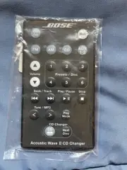 Genuine Bose Acoustic Wave II CD Changer Remote Control NEW