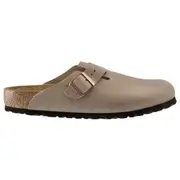 Birkenstock Unisex Boston Oiled Leather Regular Fit Clogs Tabacco Brown (EU 37-46)