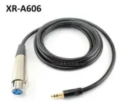 CablesOnline 6ft XLR Female to 3.5mm Stereo Male Audio Cable, XR-A606