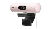 Logitech Brio 500 1080p HDR Webcam with Show Mode Rose