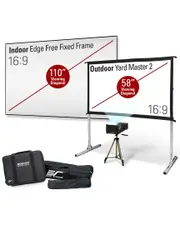 EliteProjector Sport In/Outdoor 110in Screen/58in Screen