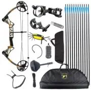 TOPOINT M1 20-70LB COMPOUND BOW & ARROW HUNTING TARGET ARCHERY SOFT BAGS