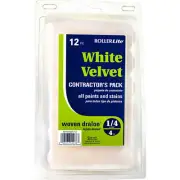 RollerLite 4" x 1/4" Dralon Woven Mini Roller Cover 12/Pack 10/Case