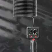 8mm Lens Borescope with 2 4 Inch Display for Sewer and Pipe Inspection