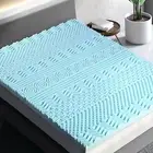 11-zone Cool Gel Memory Foam Mattress 8CM Topper Foldable w/Bamboo Cover Double