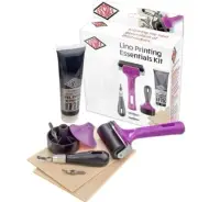NEW ESSDEE Lino Printing Essentials Kit Everything You Need for Relief Printing