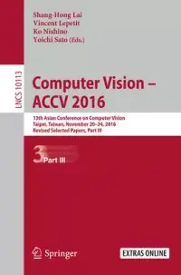 在飛比找博客來優惠-Computer Vision - Accv 2016: 1