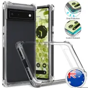 For Google Pixel 7 8 Pro Case Clear Shockproof Cover Screen Protector Hydrogel