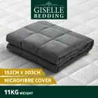 Giselle Weighted Blanket 11KG Heavy Gravity Blankets Adult Washable Deep Sleep