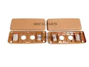 2 Mercedes R129 SL500 SL320 SL600 500SL 300SL PALOMINO SUN VISOR MIRROR TRAY VAN