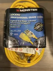 New! Monster Locking Professional Grade Cord