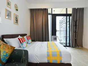 萬達廣場的1臥室公寓 - 43平方公尺/1間專用衛浴OYO Home 1050 Exclusive 1BR Empire City Marriot