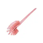 4Pcs Long Handle Double-sided Toilet Brush Home Durable Bathroom Accessories No Dead Corner Soft Hair Decontamination Cleaning Brush