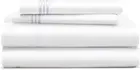 King Size Bed Sheets - White Luxury Sheet Set - Deep Pocket - Super Soft Hotel B