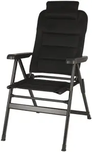 Folding Camping Chair Removable Pillow Padded seat Adjustable Cushioned Headrest