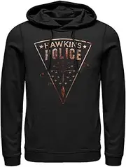 [Stranger Things] Unisex Hawkins Police Rats Hoodie Hooded Sweatshirt