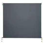 Outdoor Blind Window Roll Down Awning Canopy Privacy Screen 3X2.5M Blinds