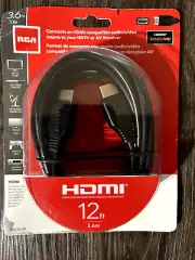NEW 12 Foot HDMI Cable RCA Standard