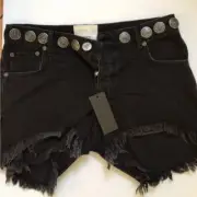 NEW! Rare One a teaspoon coin marlon boyfriend shorts