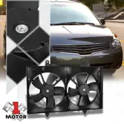 OE Style Radiator Dual Engine Cooling Fan Assembly for 04-09 Nissan Quest 3.5L (for: Nissan)
