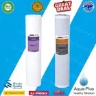 20" x 4.5" BIG BLUE Water Filter Cartridges 5 mic Carbon + 5 mic Sediment