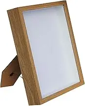 Natural Wood Keepsake Display Box for Artwork and Memories , Wood, as described