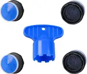 4Pcs Tap Flow Restrictor 1Pc Tap Aerator Removal Tool Water Saving Flow Restrict