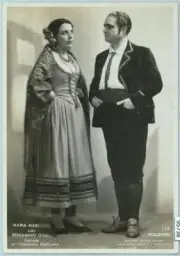 95738 - VINTAGE POSTCARD, CINEMA : MARIA MARCUCCI, B GIGLI, Cavalleria Rusticana