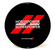 Dodge Horsepower is Our Superpower Steel Sign - 19" X 19"